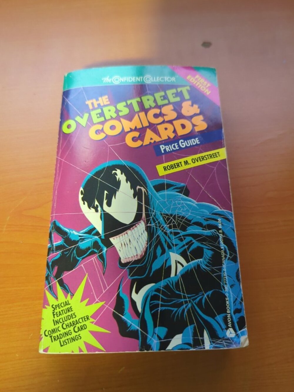 The Overstreet Comics & Cards Price Guide (1993) RARE FIRST EDITION